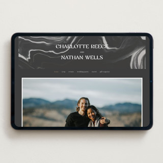 This is a iron wedding websites by Kimberley Henze called marbled agate printing on digital paper in standard