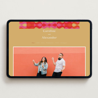 This is a new york wedding websites by Bethania Lima called pop love printing on digital paper in standard