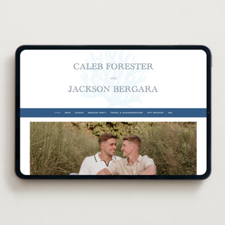 This is a aegean wedding websites by Jenna Holcomb called the sea printing on digital paper in standard