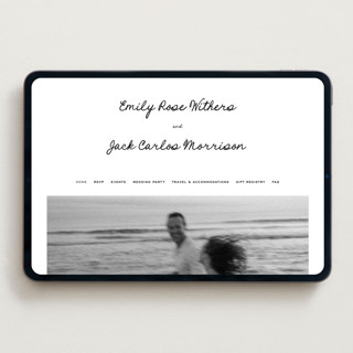 This is a soft black wedding websites by Blustery August called lover's lantern printing on digital paper in standard