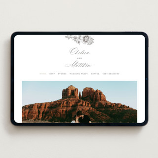 This is a graphite wedding websites by Chris Griffith called wedding press printing on digital paper in standard