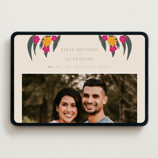 This is a patta wedding websites by Creo Study called phool bahar printing on digital paper in standard