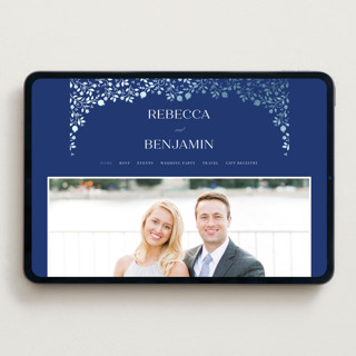 This is a royal wedding websites by Nam Bourassa called pomegranate floral frame printing on digital paper in standard