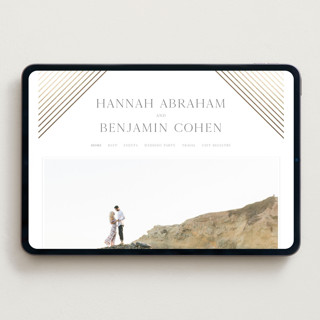 This is a slate wedding websites by Vanessa Doyle called song of solomon printing on digital paper in standard