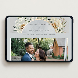 This is a meadow wedding websites by Petra Kern called love song printing on digital paper in standard