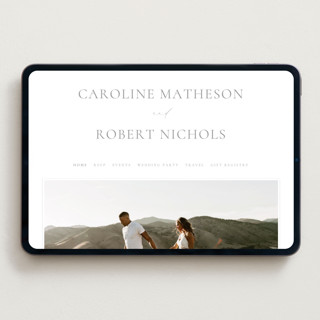 This is a mist wedding websites by Kelly Schmidt called london printing on digital paper in standard