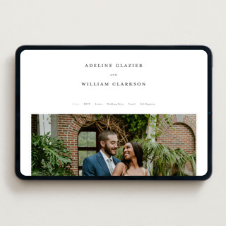 This is a chantilly wedding websites by Jessica Williams called vining printing on digital paper in standard