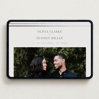 This is a moondust wedding websites by Nicole Walsh called classic elegance printing on digital paper in standard