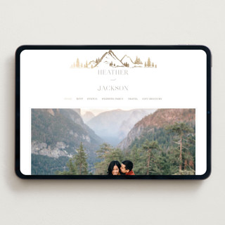 This is a earth wedding websites by Mansi Verma called colorado printing on digital paper in standard