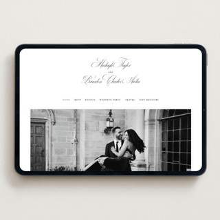 This is a snow wedding websites by Sarah Brown called traditionalist printing on digital paper in standard