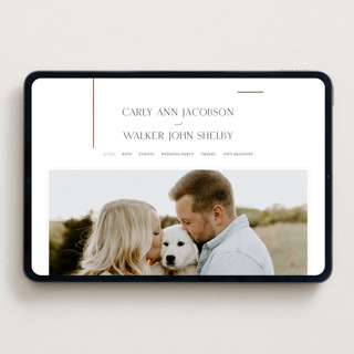 This is a cotton wedding websites by Stacey Meacham called understated elegance printing on digital paper in standard