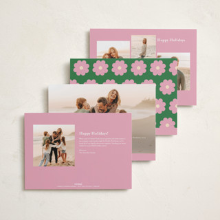 This is a bubblegum easter photo cards with standard by Morgan Kendall called mod easter printing on recycled smooth signature in standard
