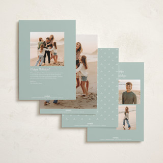 This is a lily easter photo cards with standard by Lea Delaveris called truly he is risen printing on recycled smooth signature in standard