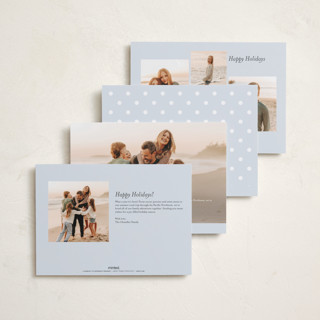 This is a hydrangea easter photo cards with standard by Alexandra Cohn called scalloped easter printing on recycled smooth signature in standard