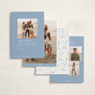 This is a linen easter photo cards with standard by Robert and Stella called risen printing on recycled smooth signature in standard