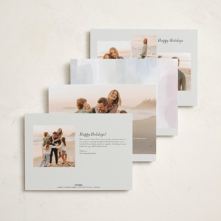 This is a snow easter photo cards with standard by Nicoletta Savod called pure simplicity printing on recycled smooth signature in standard