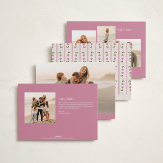 This is a flower easter photo cards with standard by Sumak Studio called minimal easter printing on recycled smooth signature in standard