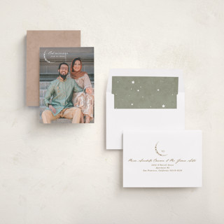 This is a lily eid cards with standard by Creo Study called glimmering eid printing on recycled smooth signature in standard