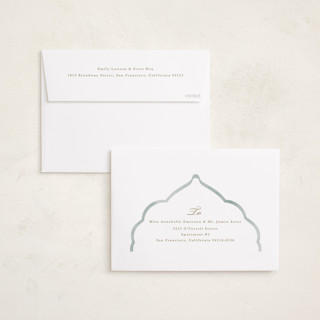 This is a grass eid cards with standard by Creo Study called mosque window printing on recycled smooth signature in standard