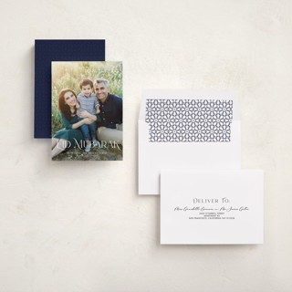 This is a snow eid cards with standard by Nam Bourassa called elegant eid printing on recycled smooth signature in standard