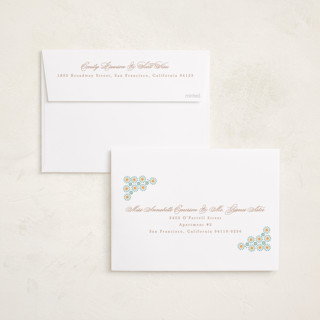 This is a neel eid cards with standard by Creo Study called patterned printing on recycled smooth signature in standard