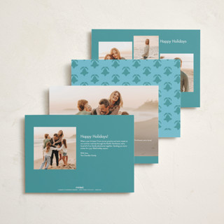 This is a moss eid cards with standard by Sejal Banker called arabic corners printing on recycled smooth signature in standard