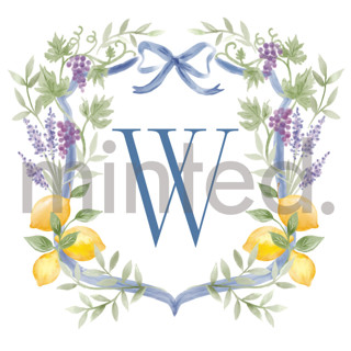 This is a leaf design elements by Petra Kern called custom tuscany crest in standard