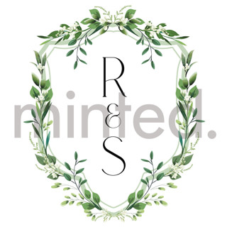 This is a eucalyptus design elements by Susan Moyal called custom carmel valley crest in standard