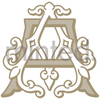 This is a honey design elements by Jenna Holcomb called custom georgetown crest in standard