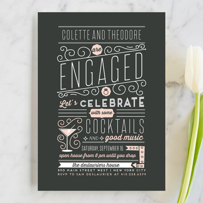 Engagement Cocktails and Music