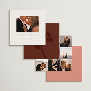 This is a poppy engagement party invitations with standard by Morgan Kendall called bloom printing on signature in standard