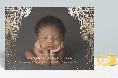 birth announcement postcards