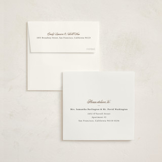 This is a chardonnay debutante party invitations with foil pressed by Adelyn T. called twin circle printing on signature in standard