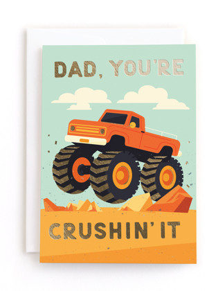 This is a spearmint tbd by Tennie and Co. called crushin it in greeting cards