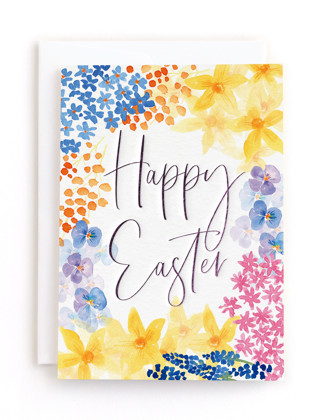 This is a tulips tbd by frau brandt called easter meadow in greeting cards