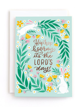 This is a mint tbd by Ashley Presutti Beasley called hip hop hooray in greeting cards