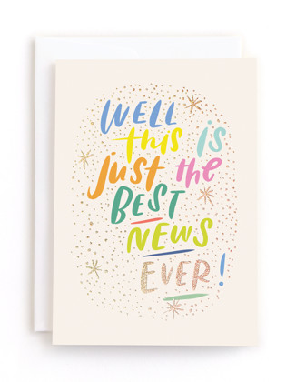 This is a daisy tbd by Julie Murray called best ever in greeting cards