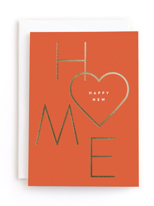 This is a pumpkin tbd by Robert and Stella called happy new home in greeting cards