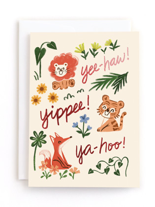 This is a daisy tbd by Vivian Yiwing called yahoo in greeting cards