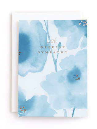 This is a cerulean tbd by Lindsay Megahed called floral impressions in greeting cards