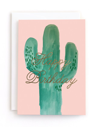 This is a pear tbd by Baumbirdy called wild cactus in greeting cards