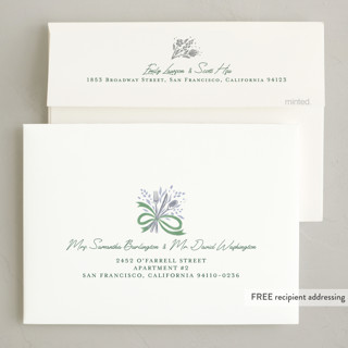 This is a garden holiday party invitations with foil pressed by Paper Sun Studio called brunch bouquet printing on signature in standard