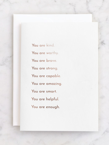 You are so loved.