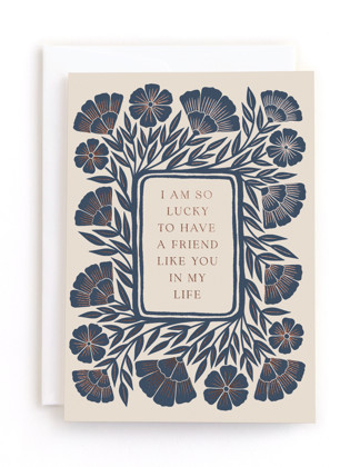 This is a eggnog tbd by Katharine Watson called you're the best in greeting cards