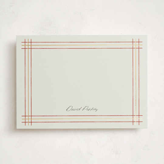 Sketched plaid frame