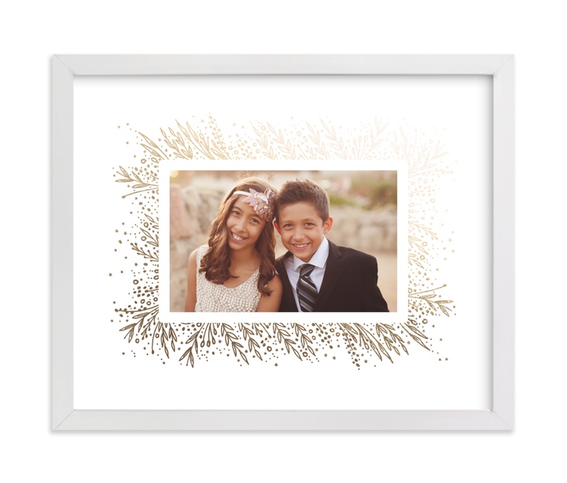 Amazing Frame Foil-Pressed Custom Photo Art by Phrosne Ras | Minted