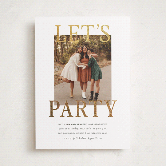 let's party grad