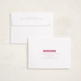 This is a bubblegum graduation announcements with foil pressed by Jessica Williams called class tradition printing on recycled smooth signature in standard
