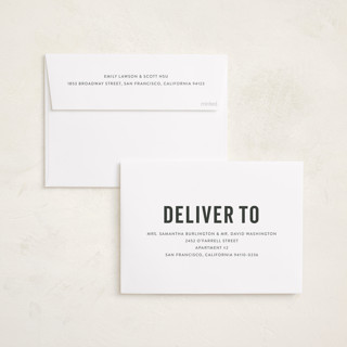 This is a charcoal graduation announcements with foil pressed by Sara Hicks Malone called jax printing on recycled smooth signature in standard