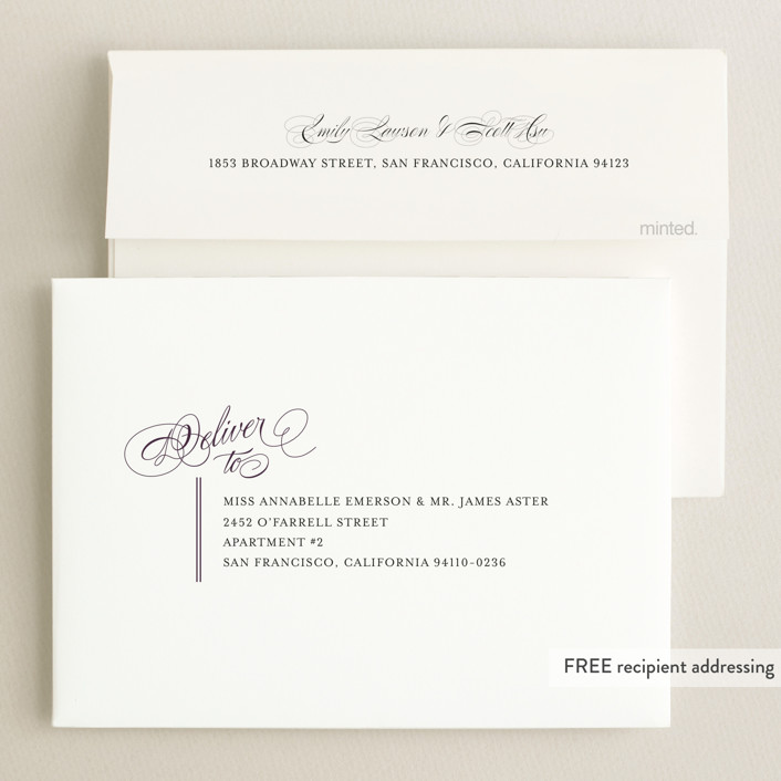 Formal FoilPressed Graduation Announcements by Lauren Chism Minted